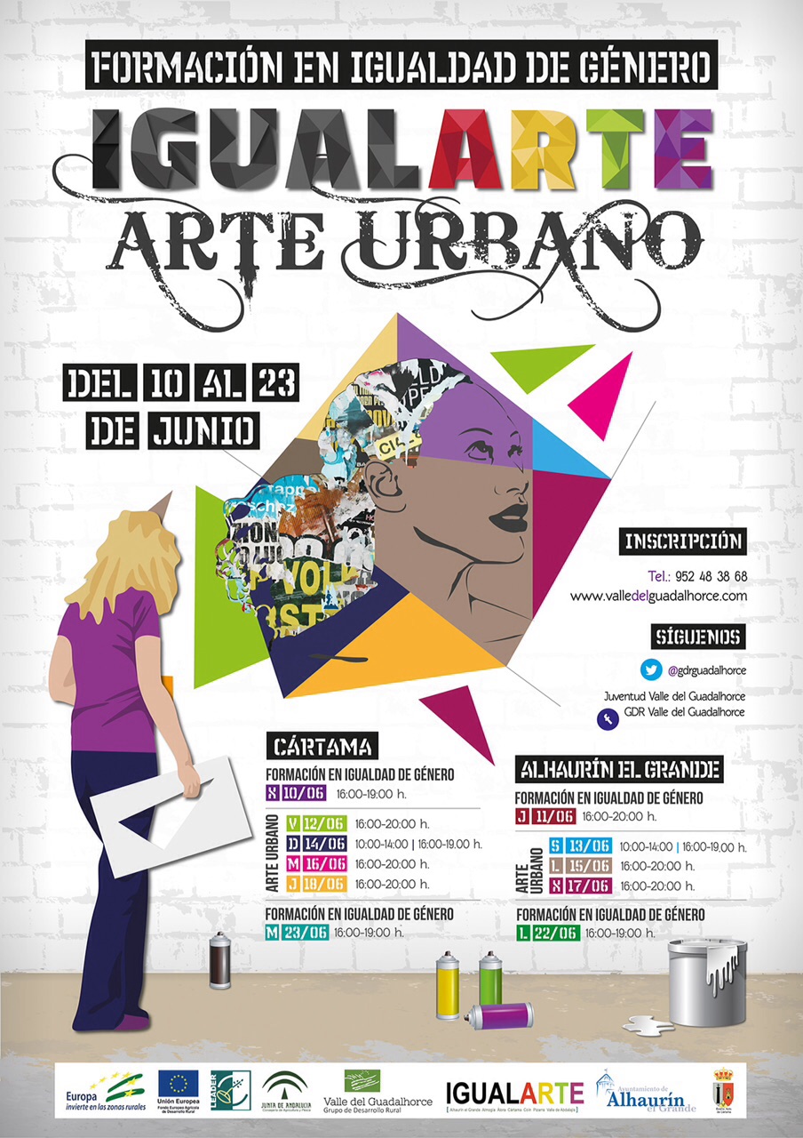 El Arte Urbano ser el arma para formar a jvenes en Igualdad de Gnero gracias a  Igualarte 2015